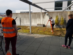 Openday 2019, Vermessung, Terrasse