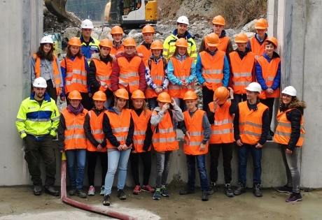 Openday 2019, Gruppenfoto, Baustelle