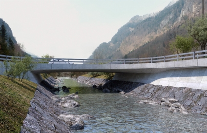 So wird die Brücke nach deren Fertigstellung aussehen