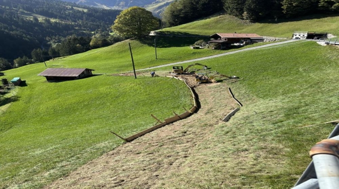 0.4kV TK Verkabelung Egerschwand, Adelboden - Bild 3