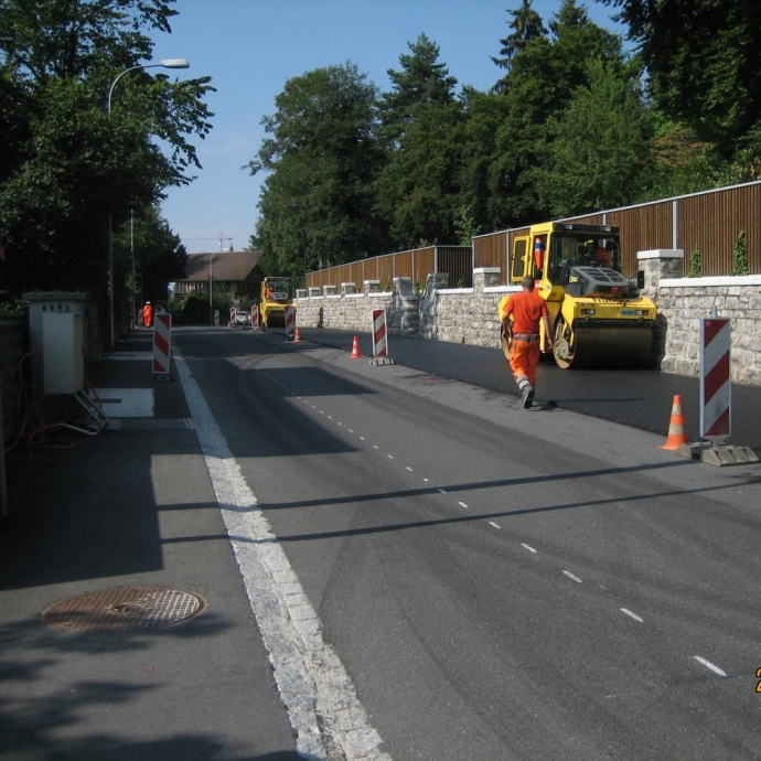 Kantonsstrasse Nr. 221, Thun - Interlaken
Ausbau Hofstettenstrasse