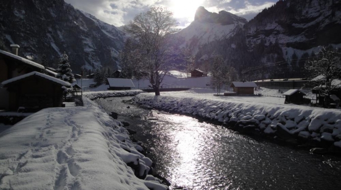 Wasserbauplan Kander, Kandersteg - Bild 2