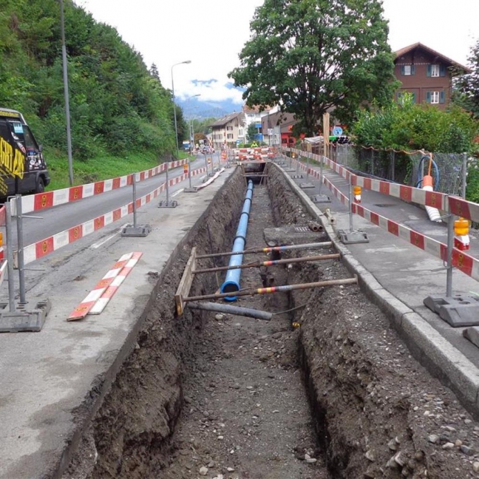 ARA Entlastungsleitung Matten
Leitungserneuerung IBI Waldeggstrasse und Tellweg