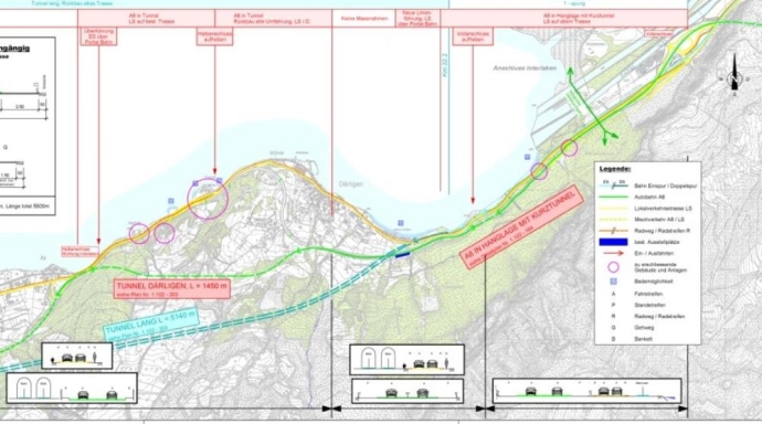 N8 Zweckmässigkeitsbeurteilung Spiez-Interlaken - Bild 2