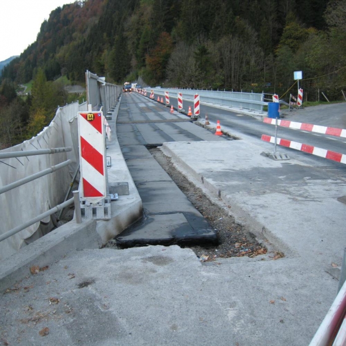 Sanierung Gantegrabenbrücke
Kantonsstrasse Frutigen – Adelboden