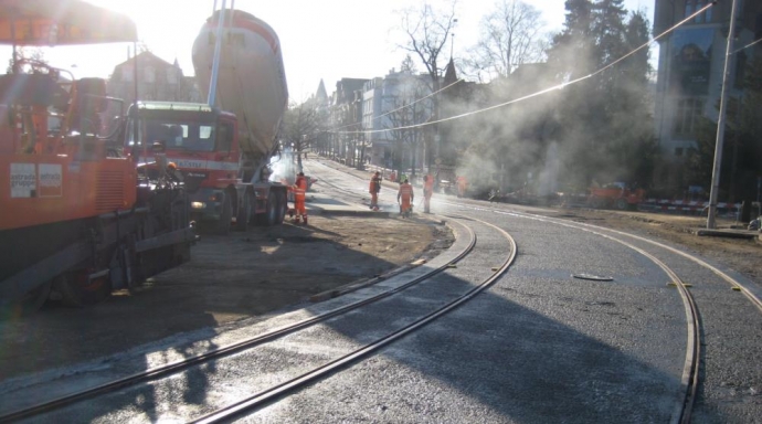 Helvetiaplatz Bern
Gleiserneuerung mit notwendigen Anpassungen - Bild 2