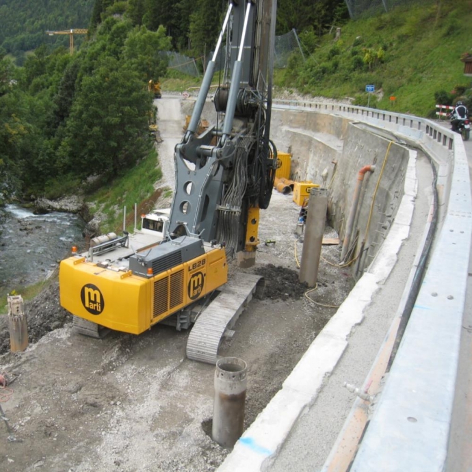 Erneuerung Ortsdurchfahrt Jaun