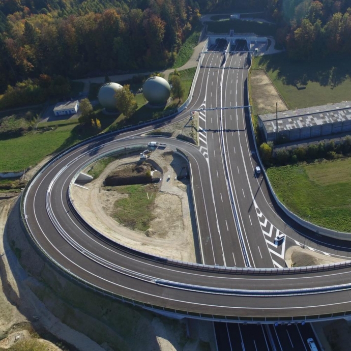 N5 Umfahrung Biel - Trasse Vollanschluss Orpund