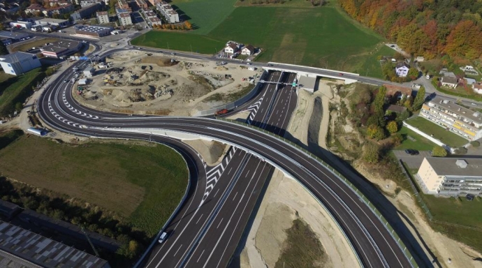 N5 Umfahrung Biel - Trasse Vollanschluss Orpund - Bild 2