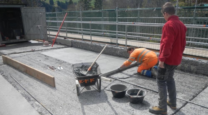 Lehnenbrücke Schmittegraben Adelboden - Bild 2