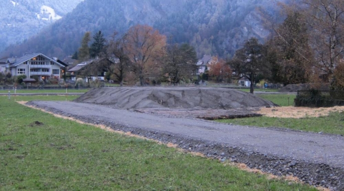 Bodenkundliche Baubegleitung Wohnüberbauung Herreney, Interlaken - Bild 2