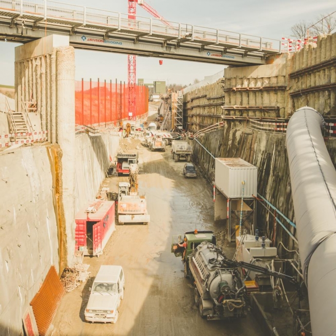 Doppelspurausbau Rosshäusern - Mauss
örtliche Bauleitung Rosshäuserntunnel