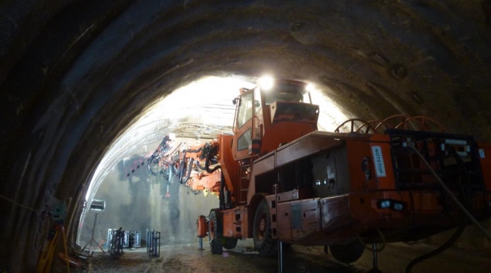 Doppelspurausbau Rosshäusern - Mauss
örtliche Bauleitung Rosshäuserntunnel - Bild 3