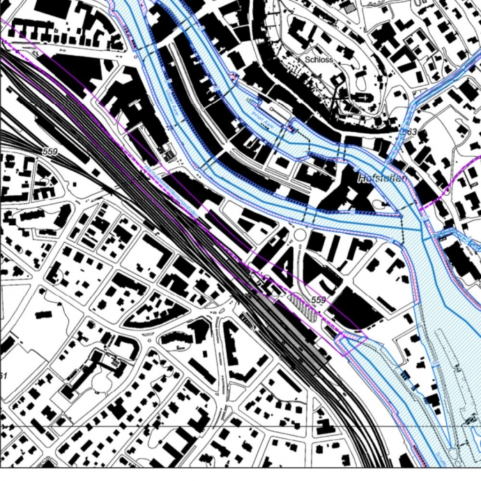 Grundlagenprojekt Gewässer Ortsplanung Thun 